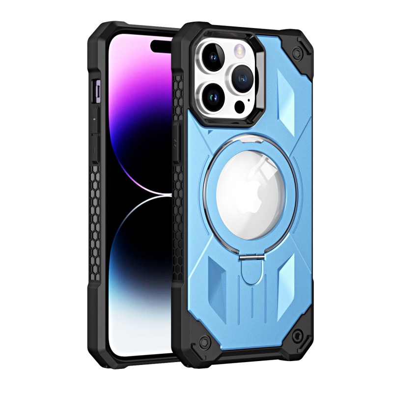 Invisible Bracket Magnetic Heavy Duty Phone Case